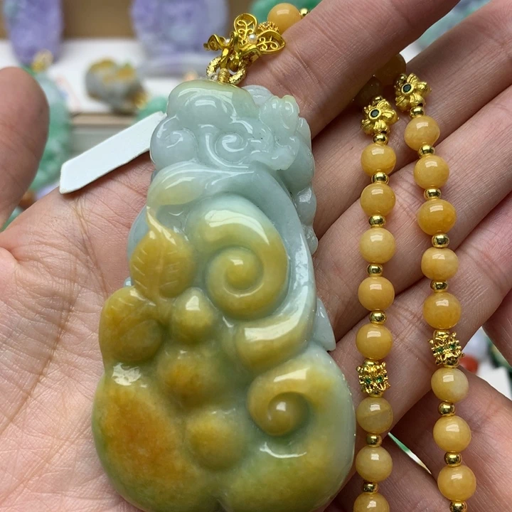 颈饰未镶嵌翡翠翡翠