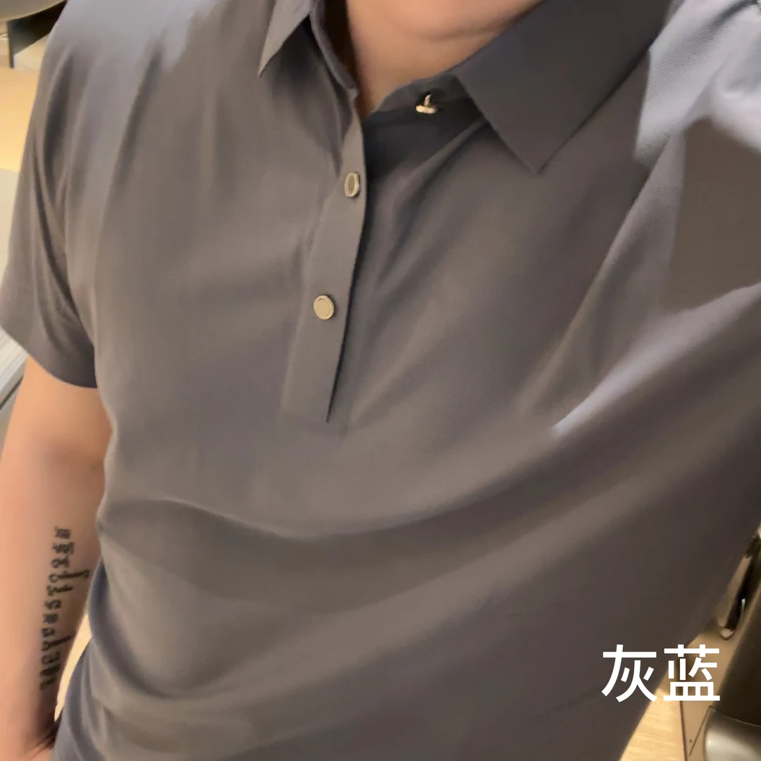 江哇塞*高高高品私服千元级定制polo衫/凉感垂顺/顶配老爸老公款