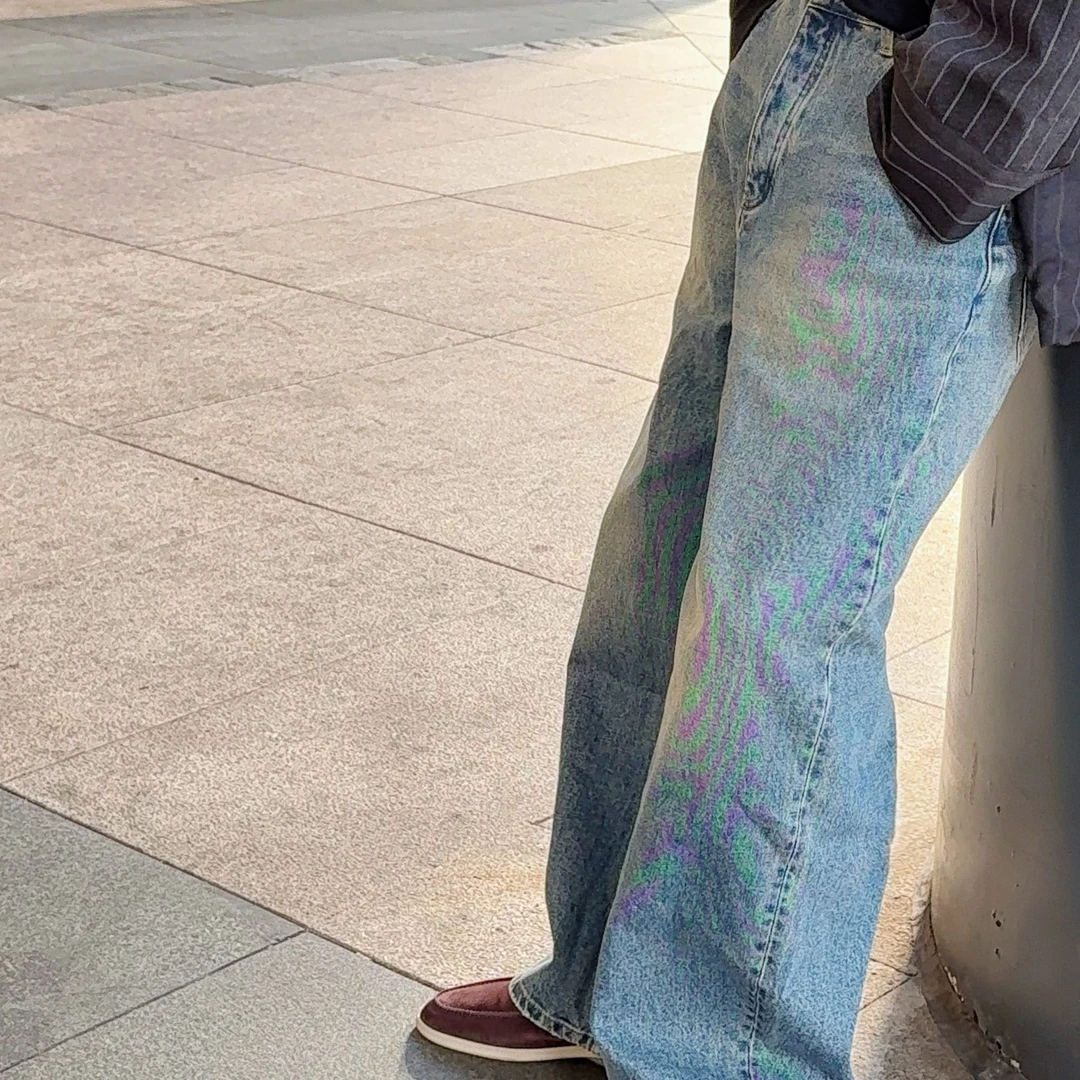 【VERA NOVA】子豪的廓形拖地牛仔裤