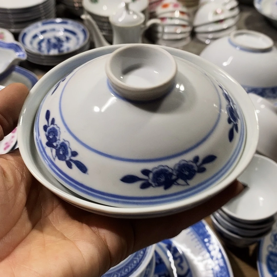 摆件陶景德镇陶瓷现代12.5公分