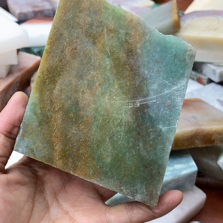 未镶嵌手镯石英岩玉海洋精灵