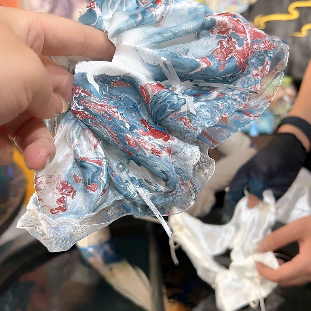 讠**你753大蕾丝发圈手作
