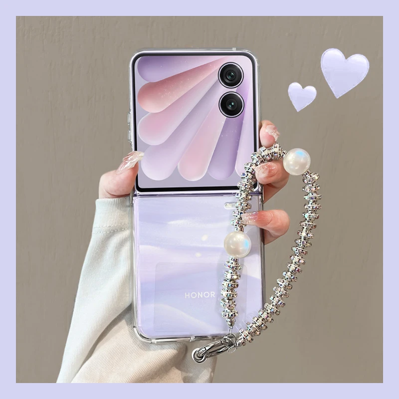 适用荣耀magicvflip2手机壳全包Magic V Flip2外壳华为透明软硅胶