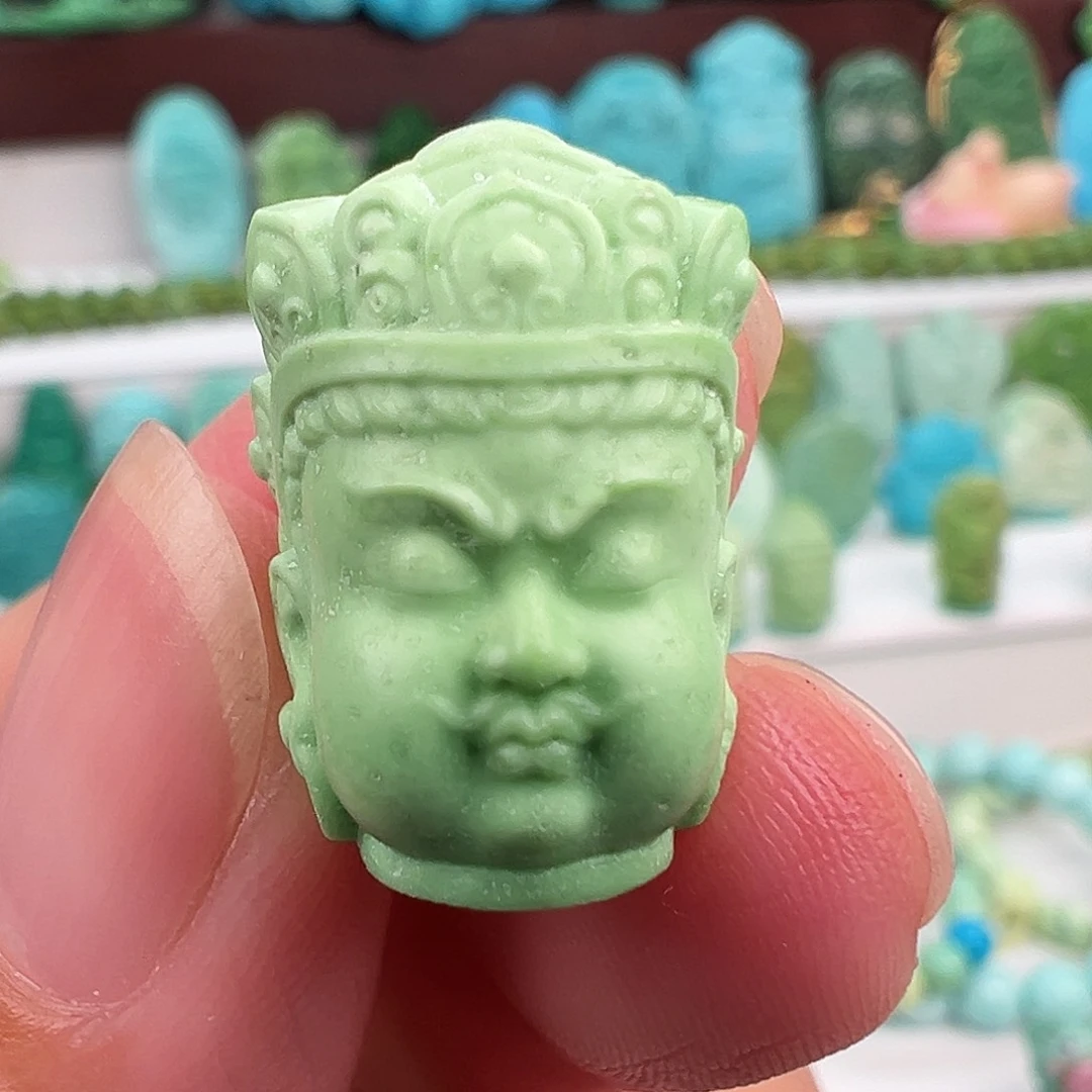 绿松石未镶嵌项链