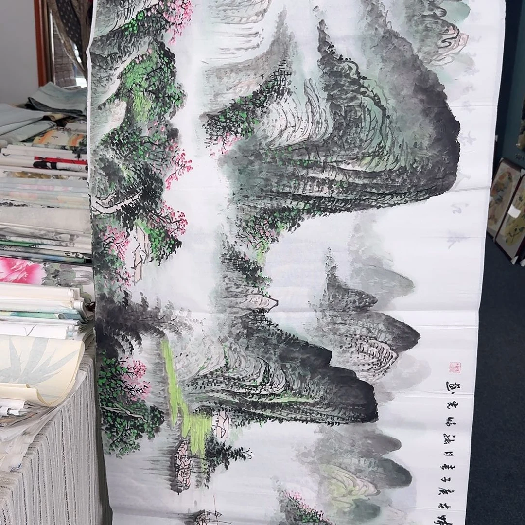 纯手绘的好看作品