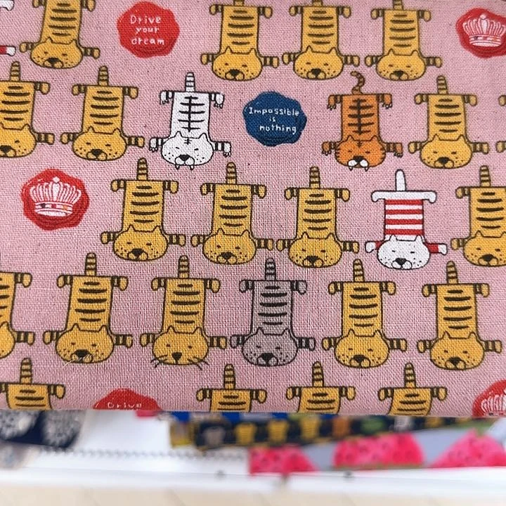 JP小林棉麻粉的老虎猫banm*110