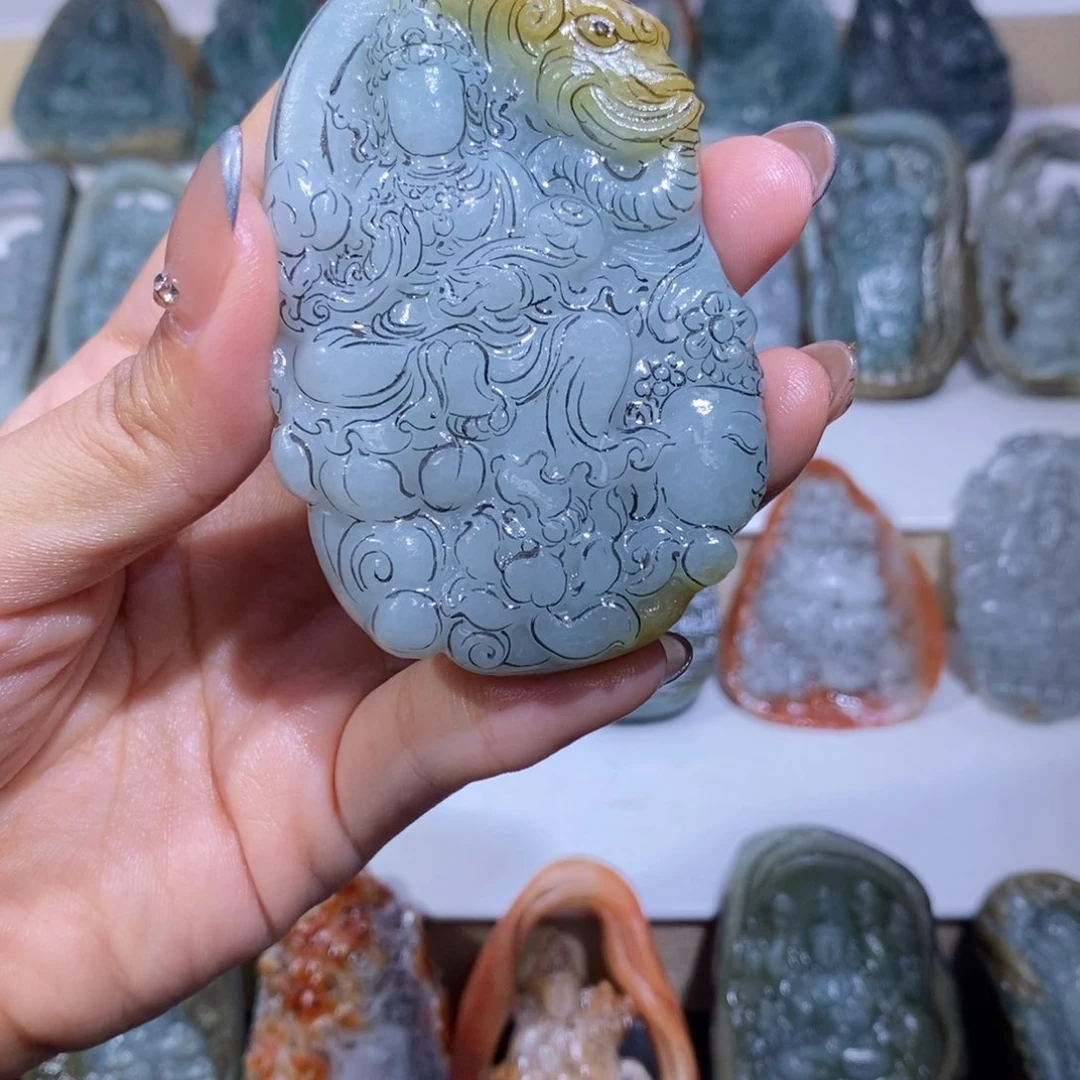 未镶嵌定制翡翠顺**然