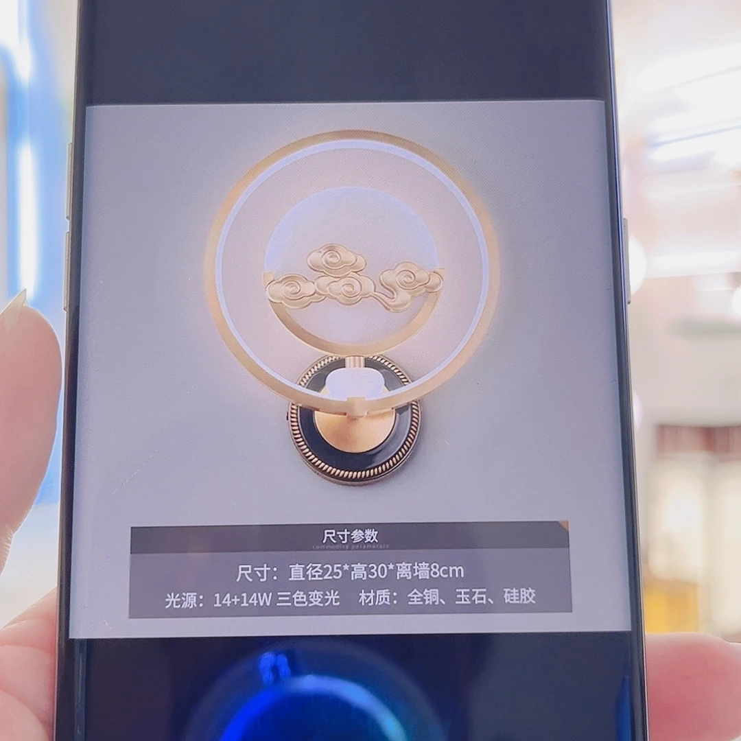 圆型全铜壁灯大气上档次设计独特