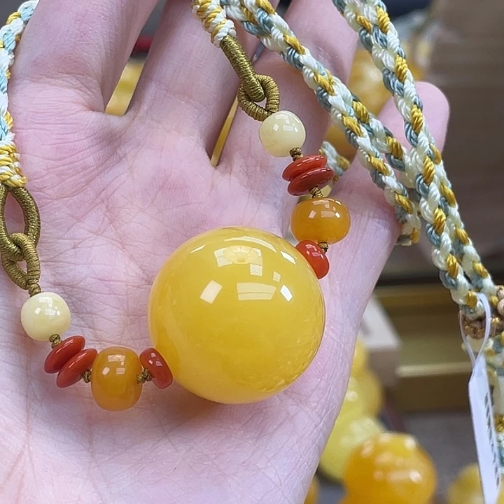 琥珀未镶嵌珠宝奇石琥珀蜜蜡J10