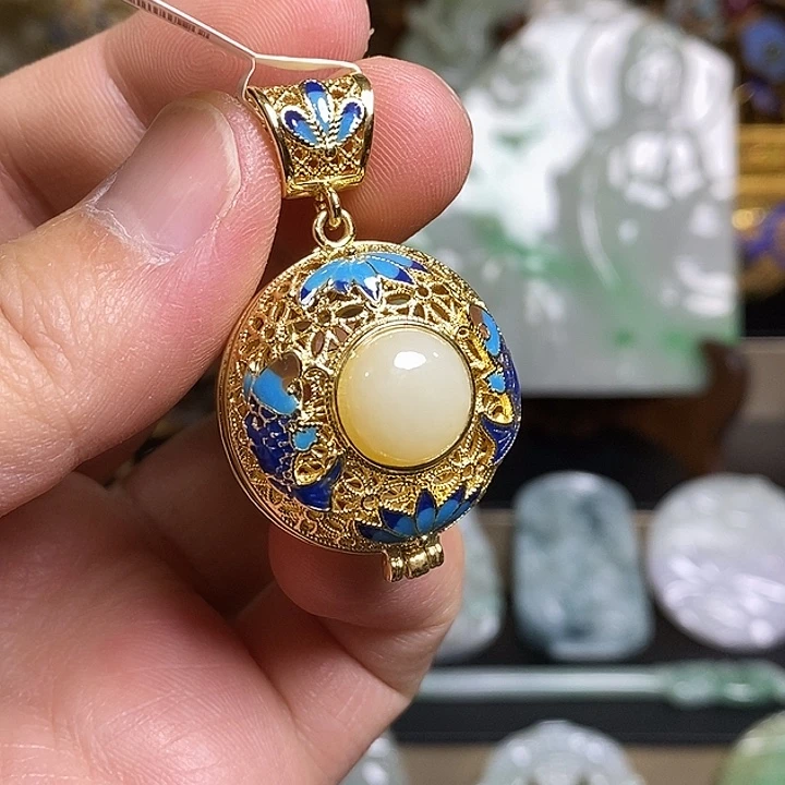 软玉未镶嵌吊坠(不含链)