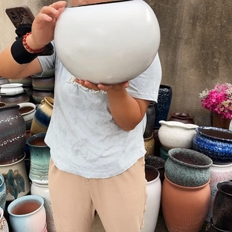 19/22微瑕一个盆子