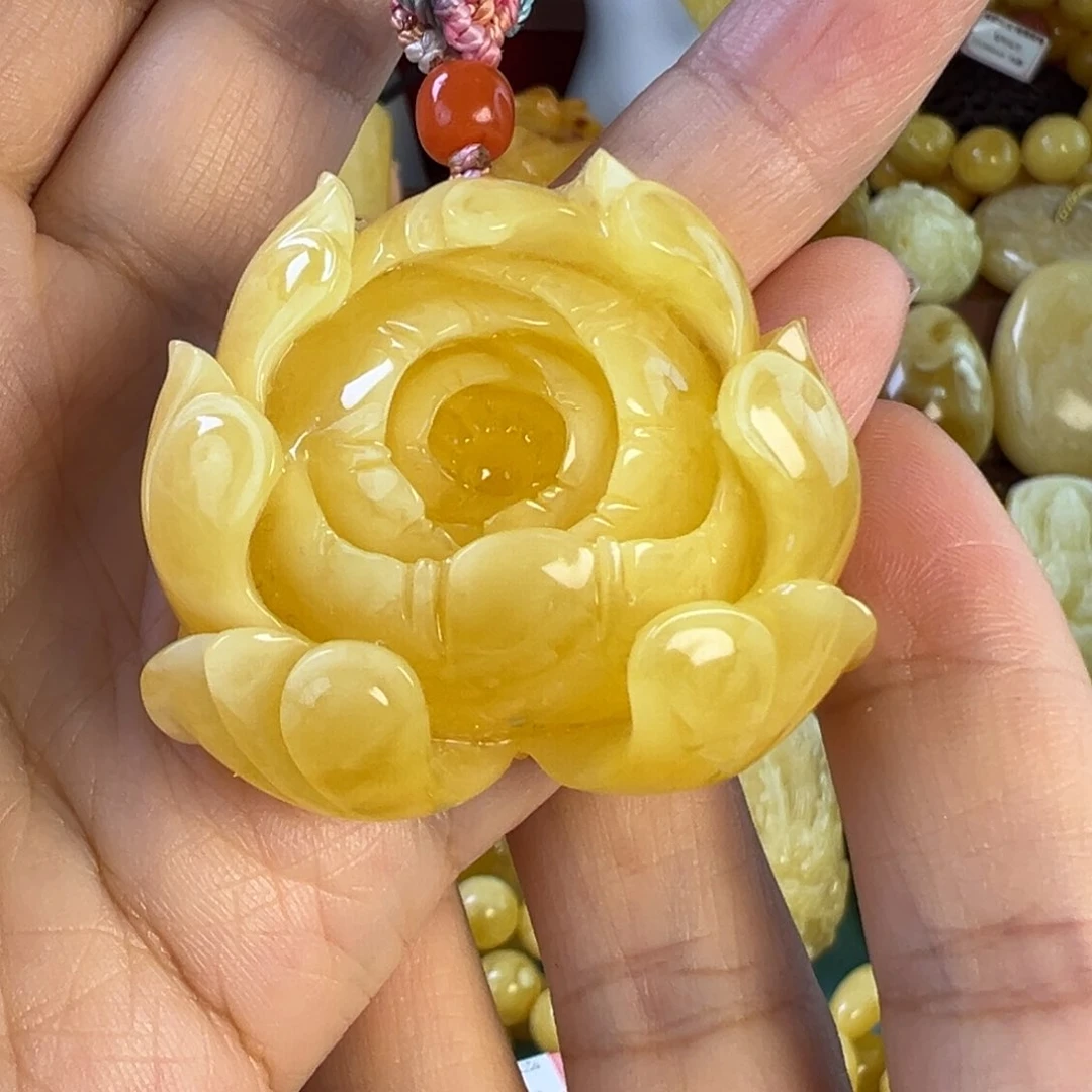 蜜蜡吊坠(赠链)未镶嵌