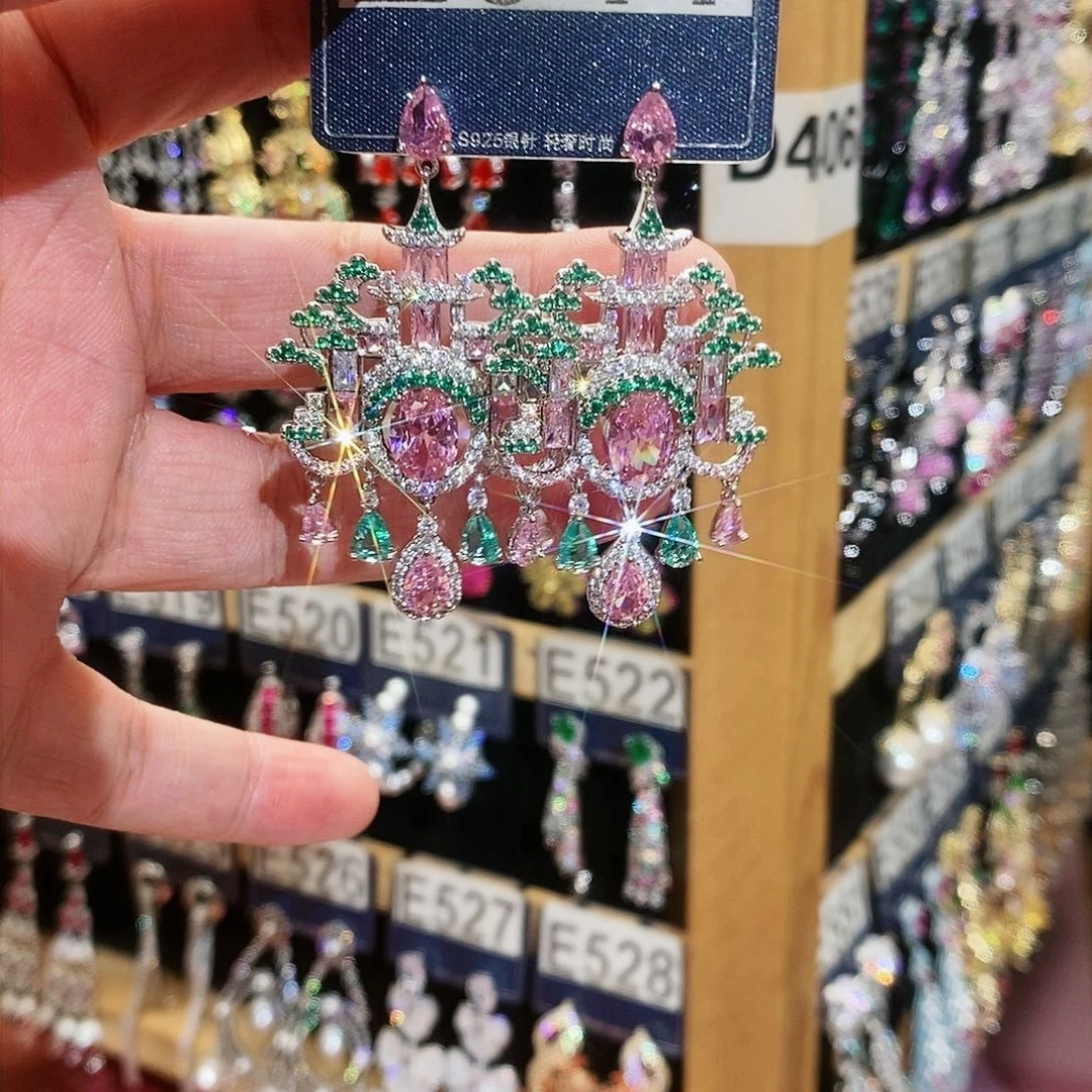 【闪购商品】纯铜925银锆石
