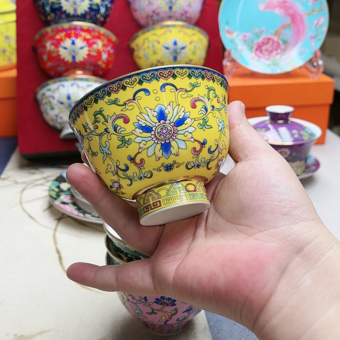 【闪购商品】珐琅3.8英寸6黄。。。。。