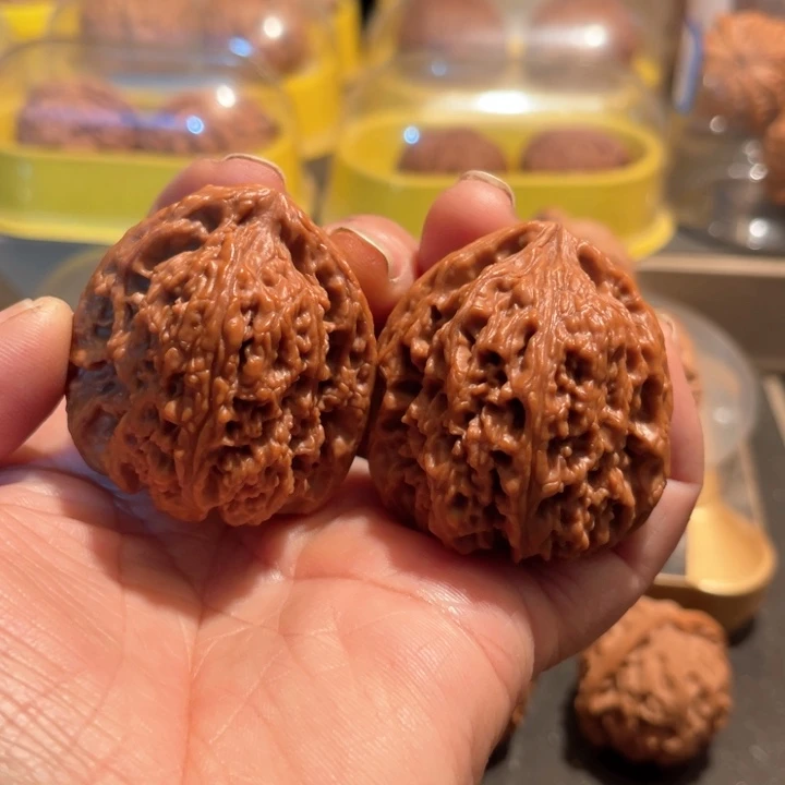 文玩核桃把件遛*全品南疆石41