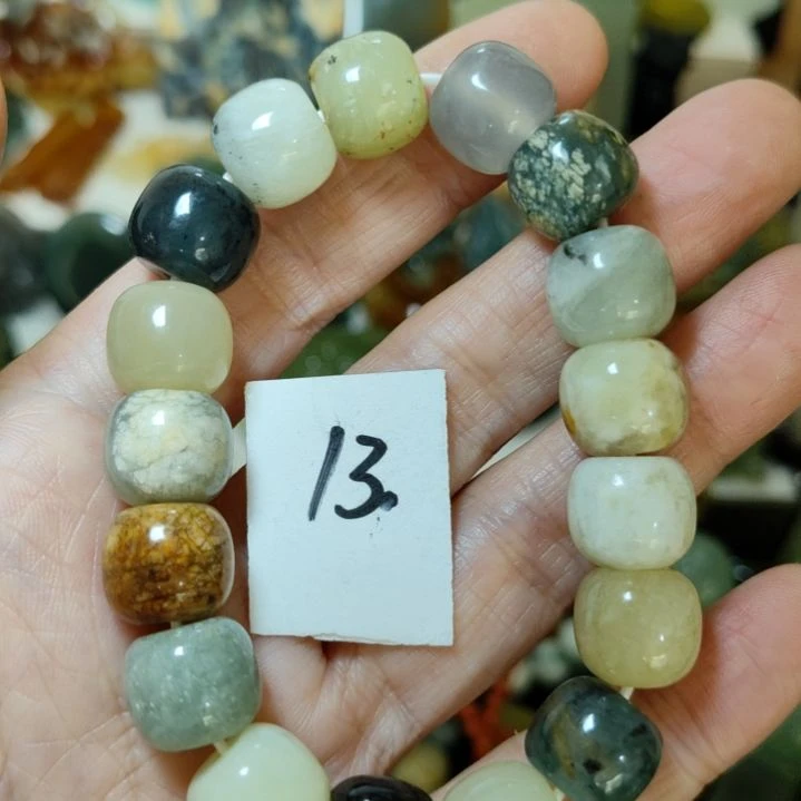 岫玉未镶嵌手串手串手串手串