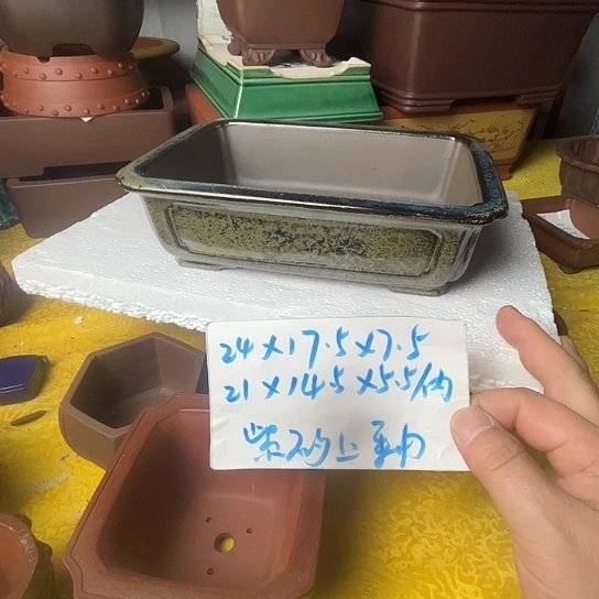 宜兴紫砂花盆种植