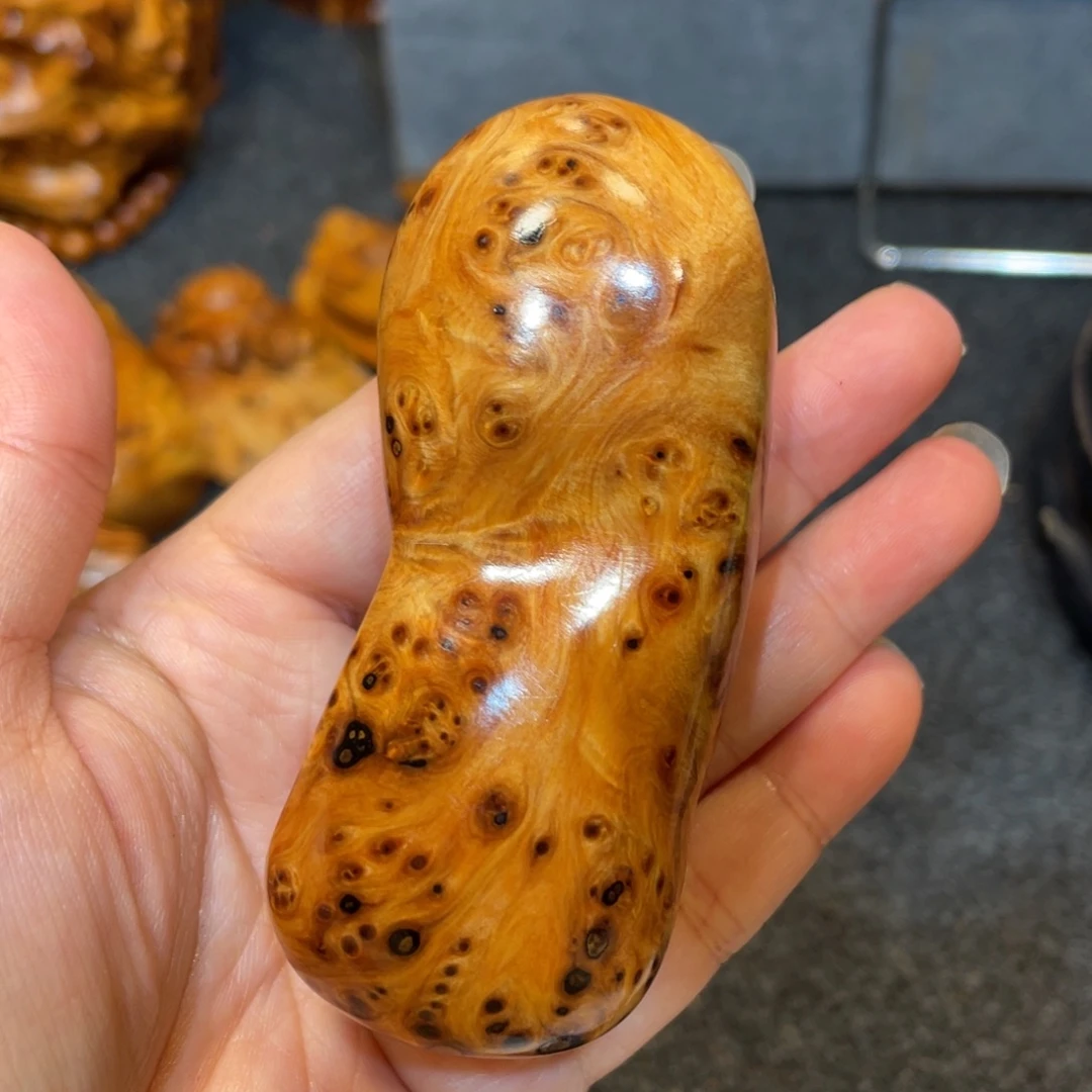 柏木（崖柏）福利陈化黄金底满留疤手摆件