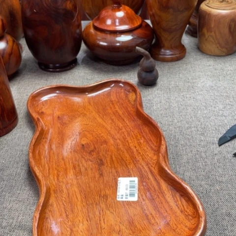 大果紫檀（缅甸花梨）果盘