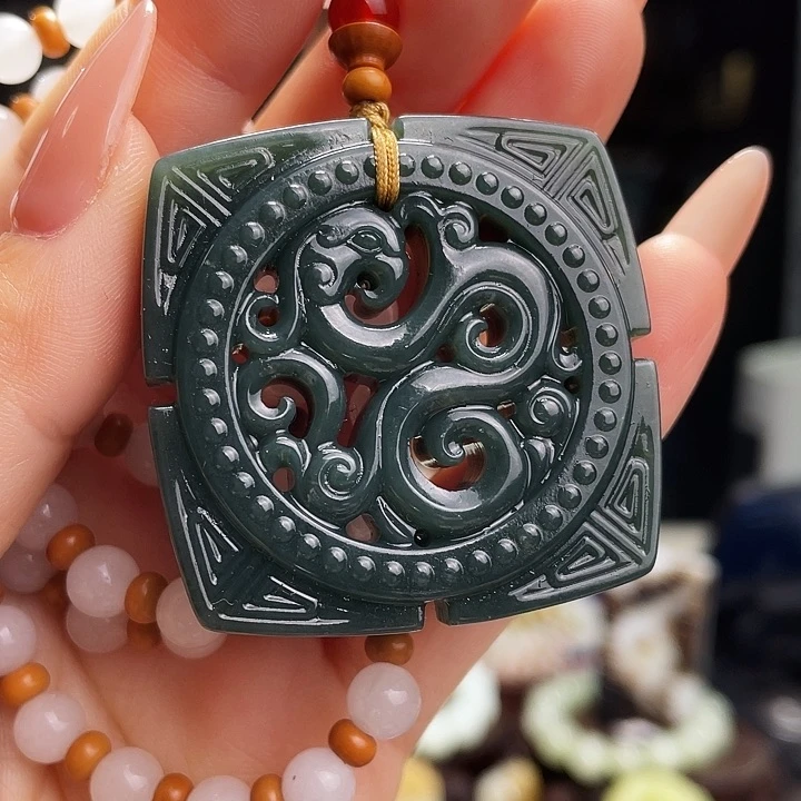 和田玉挂件未镶嵌定制发货