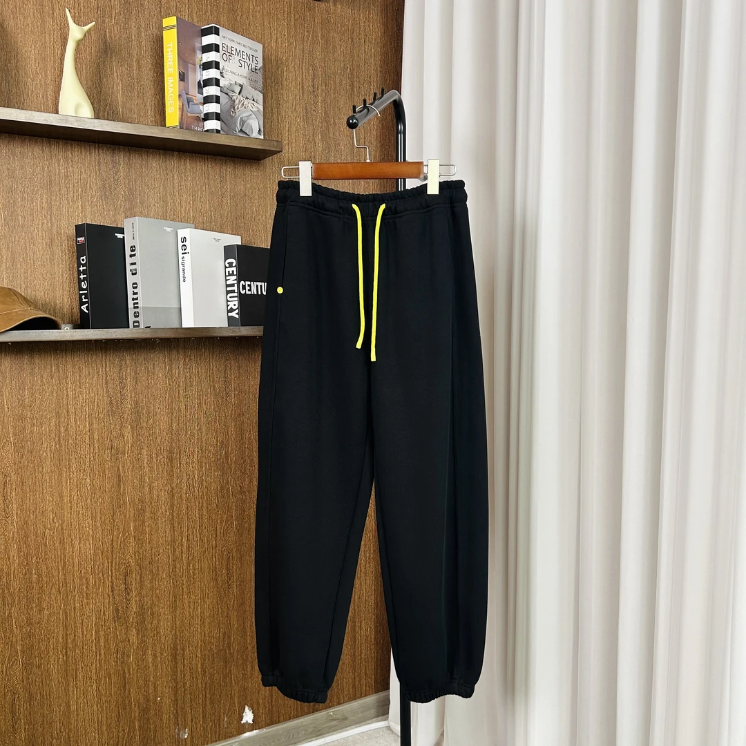 Diana-Tamara陈想 时尚百搭松紧腰系绳束脚休闲卫裤   CX24CK1007