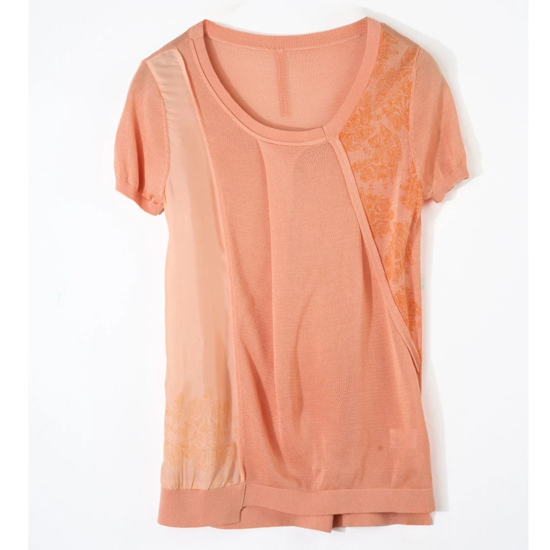 女性夏日短袖舒适亲肤超显气质  集合链