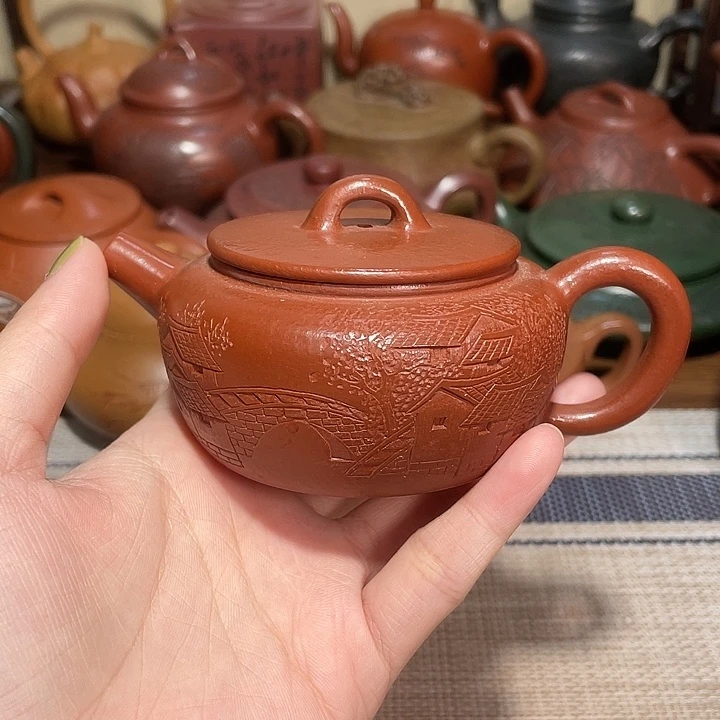 茶壶紫砂紫砂宜兴紫砂壶微瑕