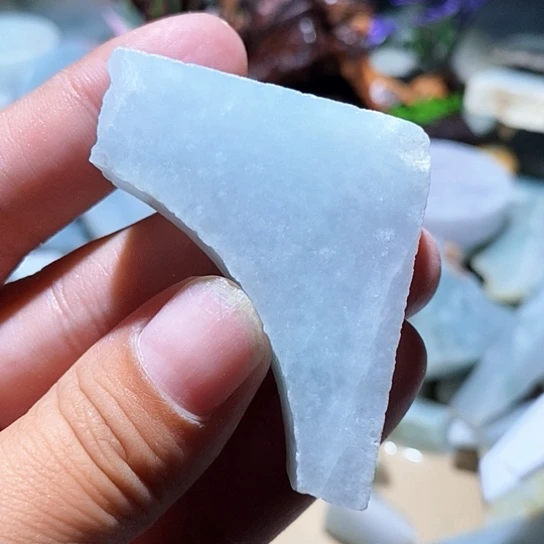 散珠翡翠边角料275