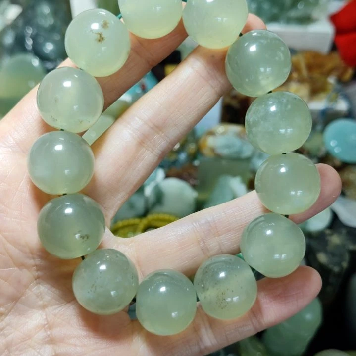 岫玉未镶嵌手串款式