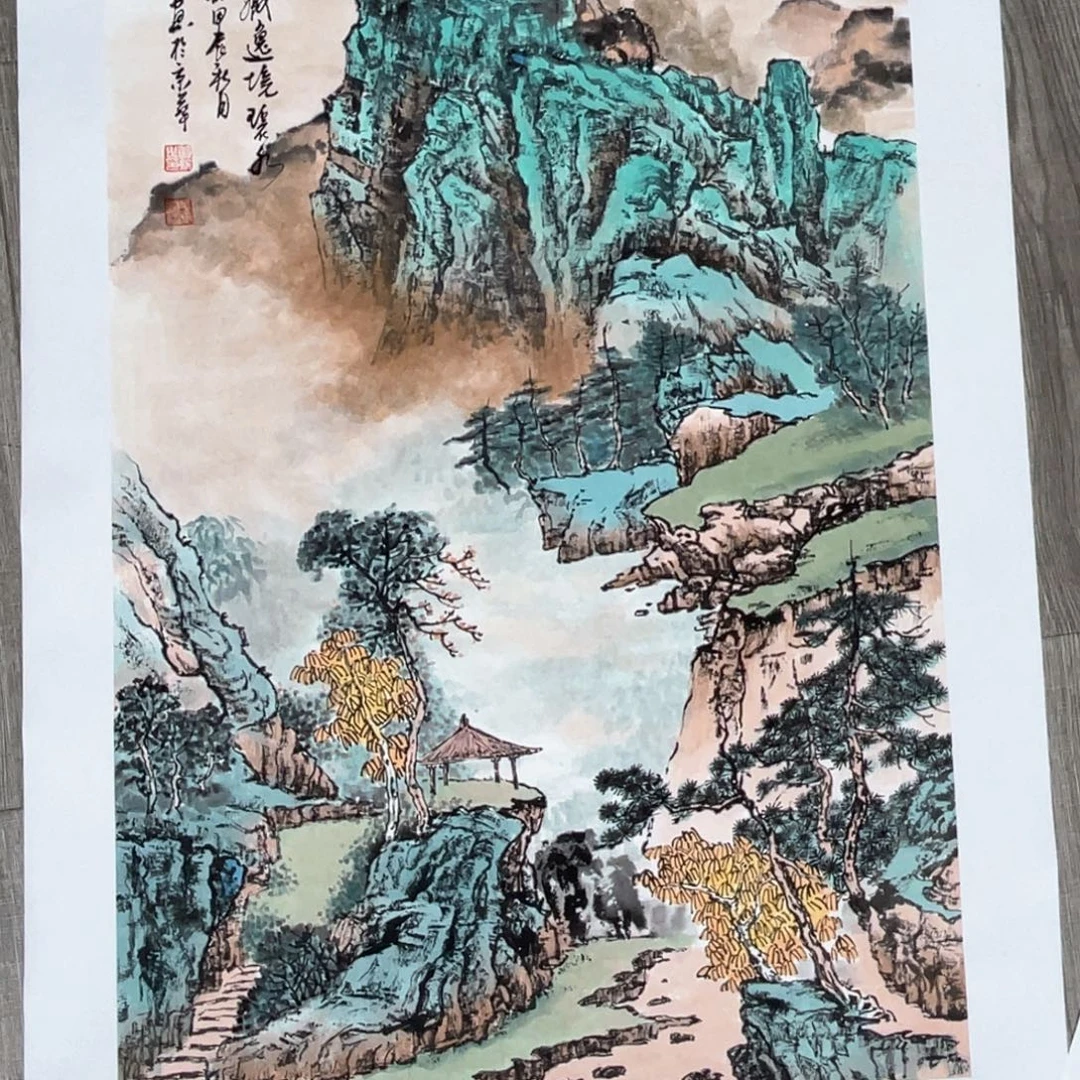 国画明锐老师作品欣赏