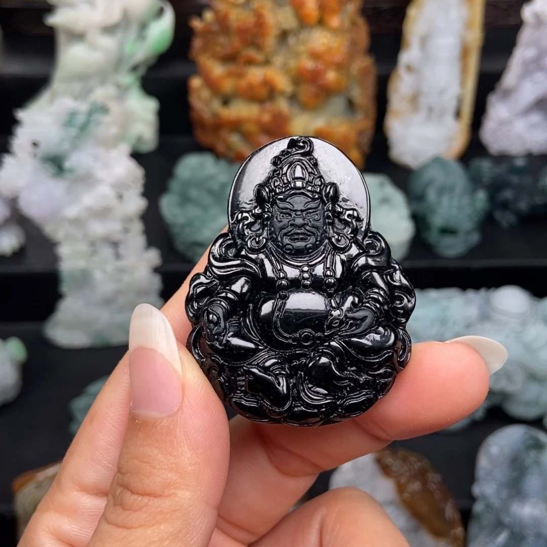 颈饰未镶嵌翡翠天然缅甸翡翠A货挂件吊坠