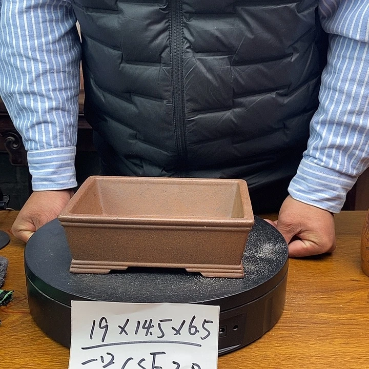 紫砂花盆货号一只CSF20