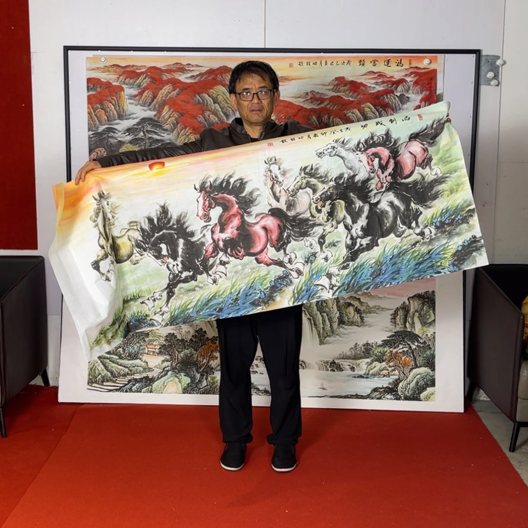 横款马到成功180/70