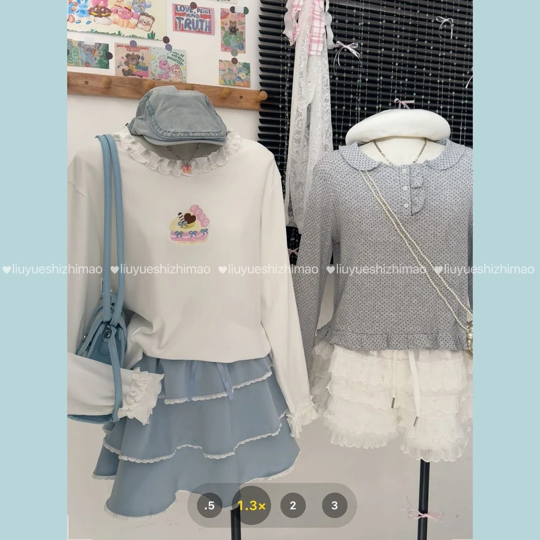 春夏甜美感小衫《现货编号》 001~100