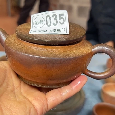 戬谷龙窑柴烧茶壶035