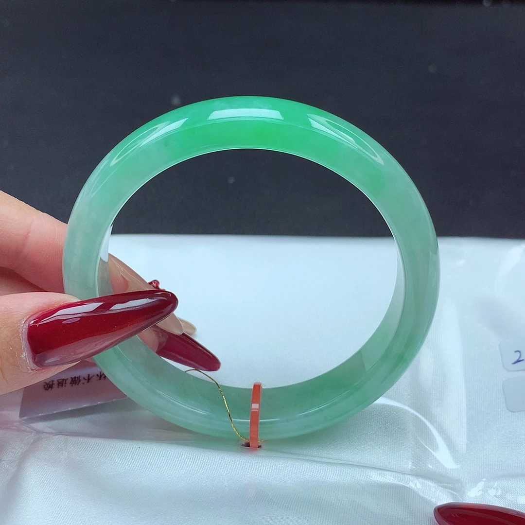 未镶嵌手镯翡翠60圈742