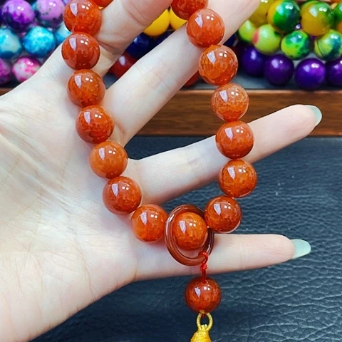 手饰玛瑙未镶嵌龙鳞凤血14