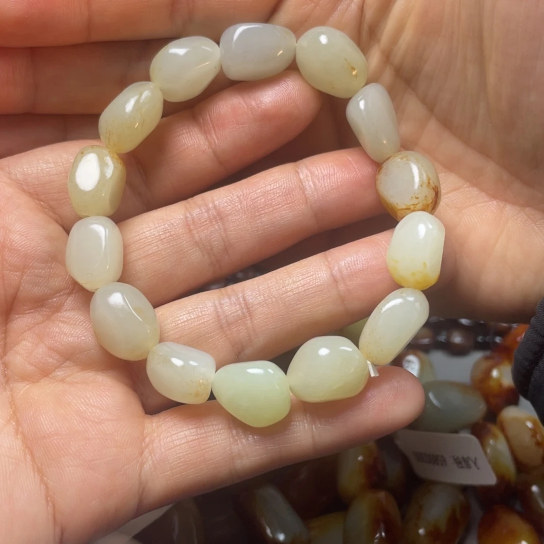 和田玉手链未镶嵌