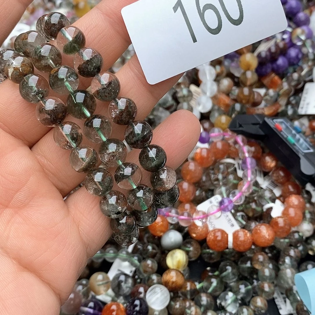 水晶手链未镶嵌多样性发货，发一条