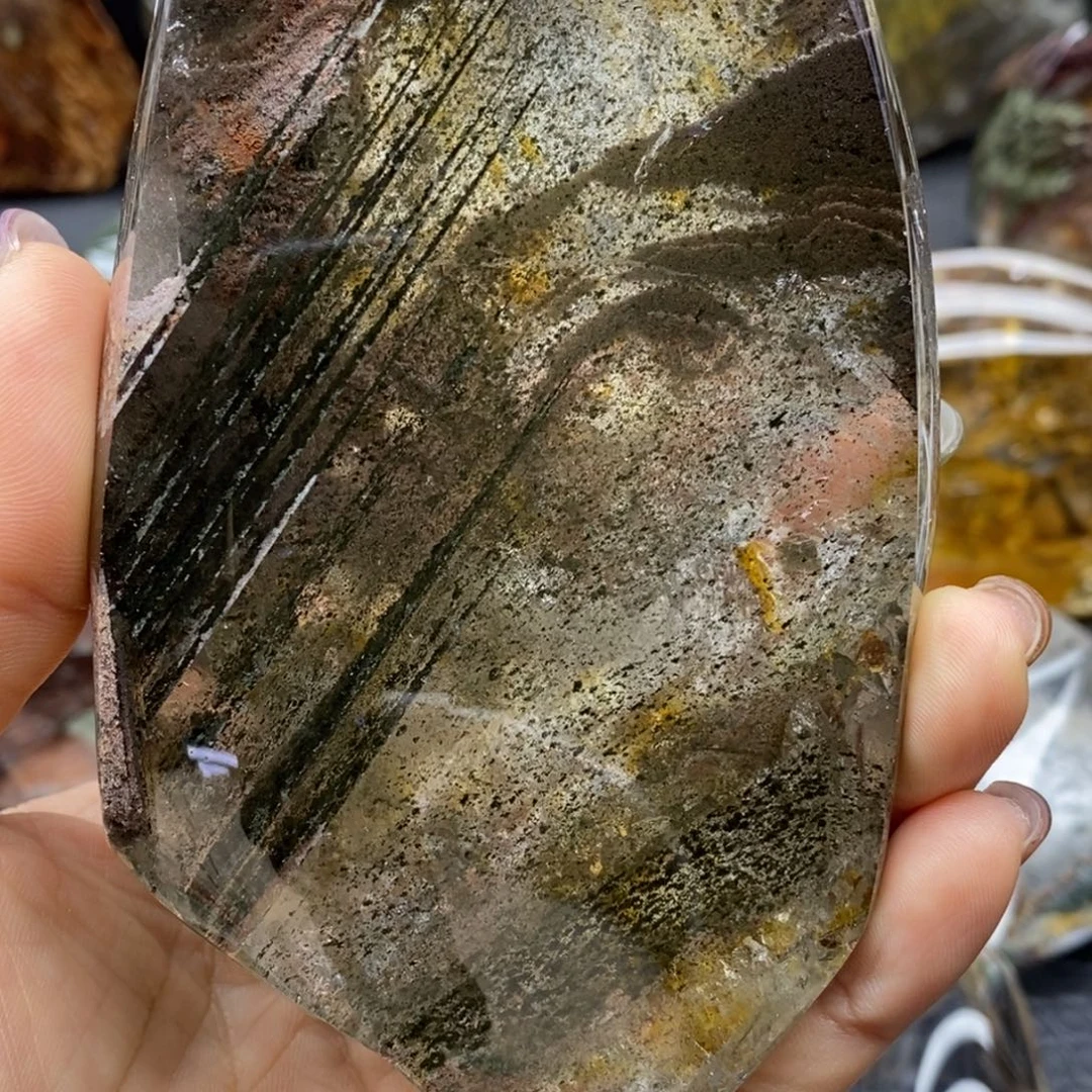 水晶未镶嵌珠宝半成品