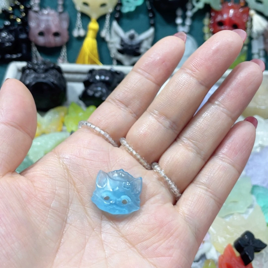 【闪购商品】未镶嵌岫玉颈饰天**儿33手机链