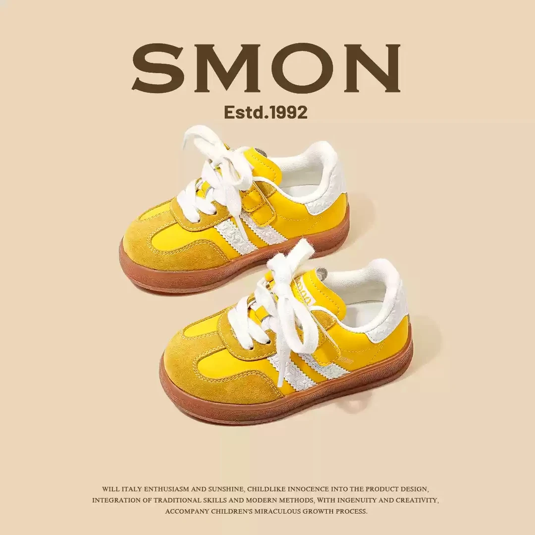 书萌特价女童德训鞋春秋新款男小童休闲鞋防滑板鞋儿童鞋百搭潮鞋