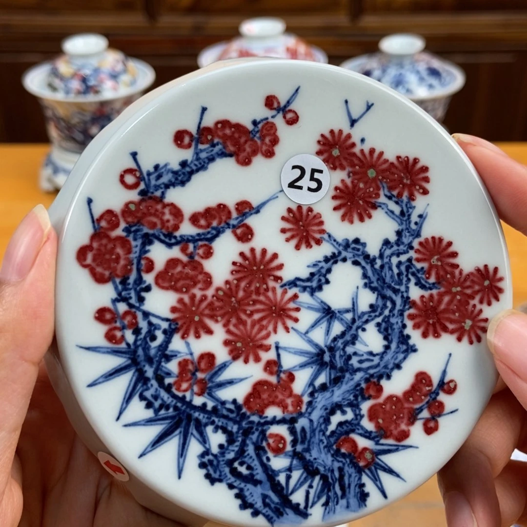 手绘现代茶具非古董