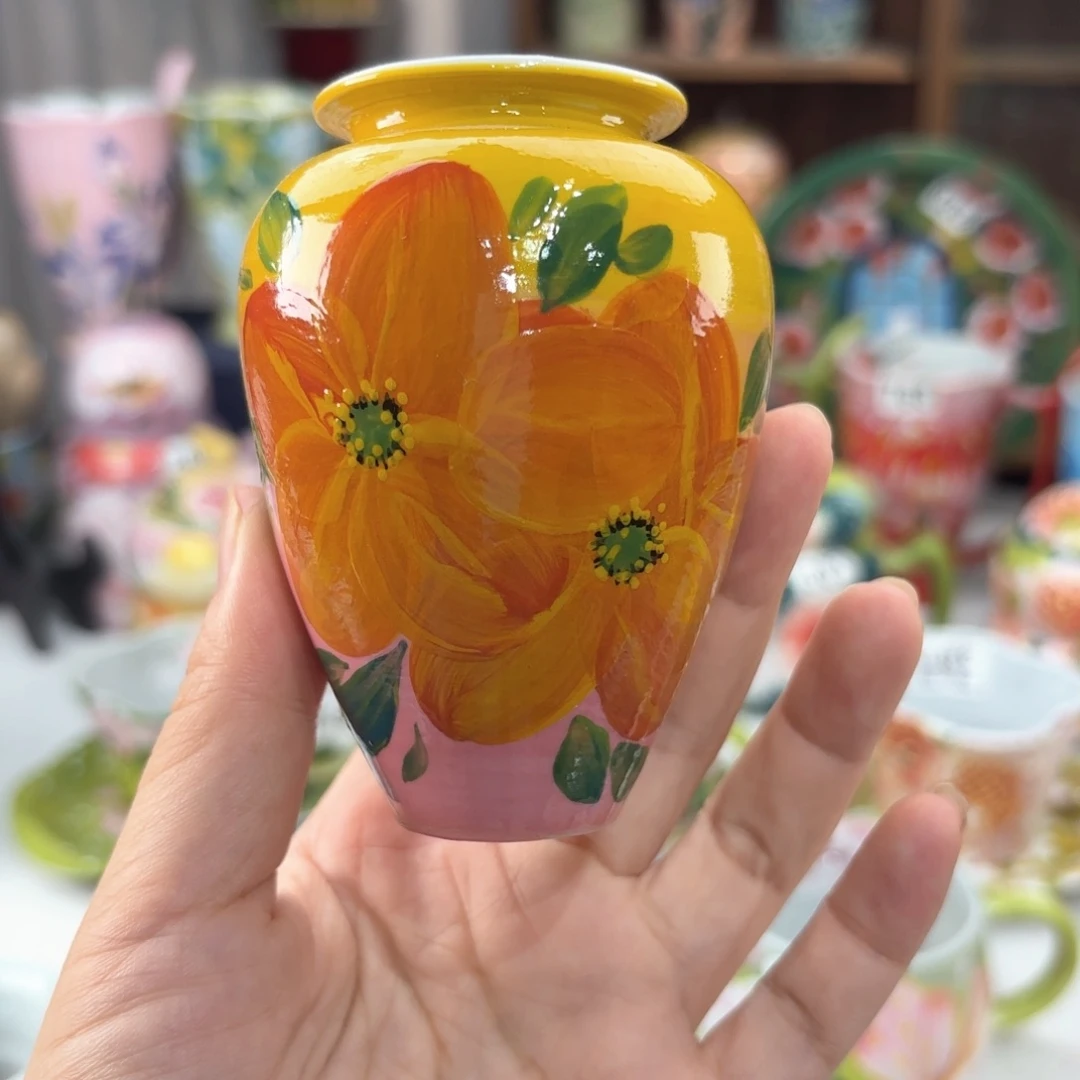 景德镇手绘高温釉下彩陶瓷茶具