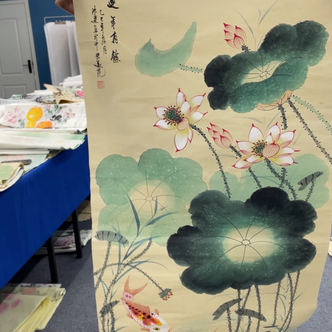 国画手绘国画欣赏一下