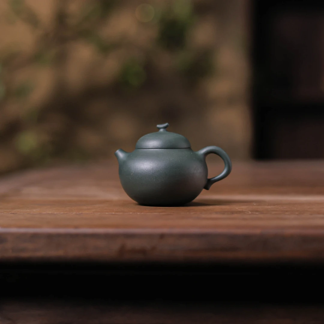 斋居 四小天鹅-茄瓜(绿)-110cc（窑云S0407）