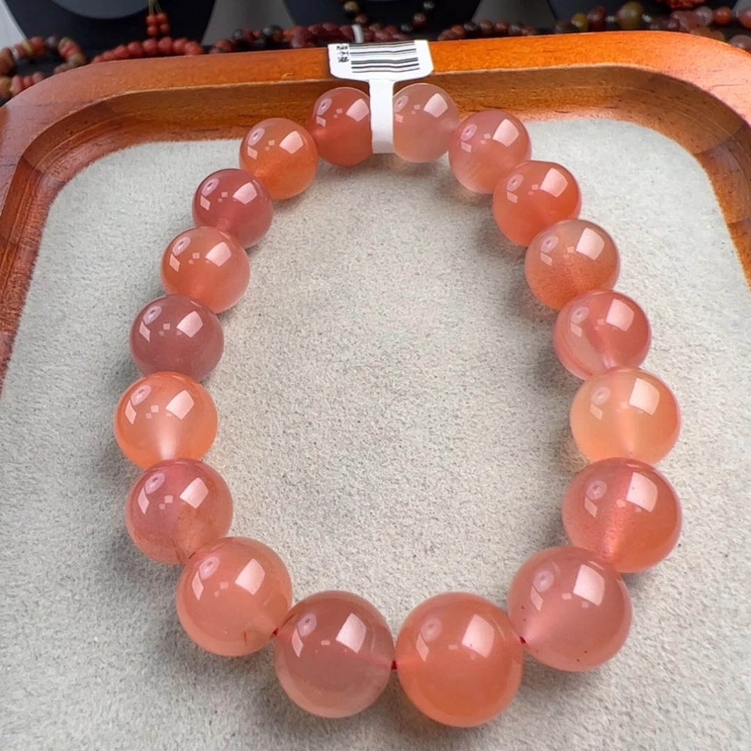 南红玛瑙未镶嵌 保山糖果手串11+