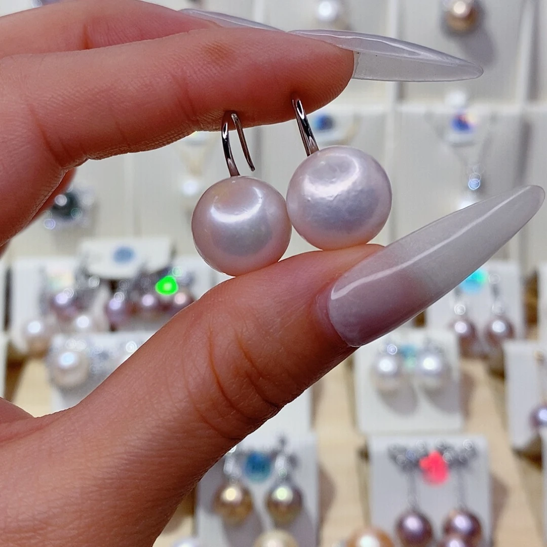 未镶嵌淡水珍珠耳饰