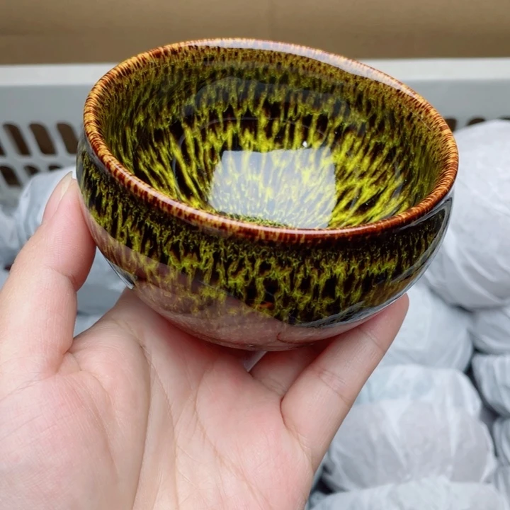 茶盏金丝兔毫将军