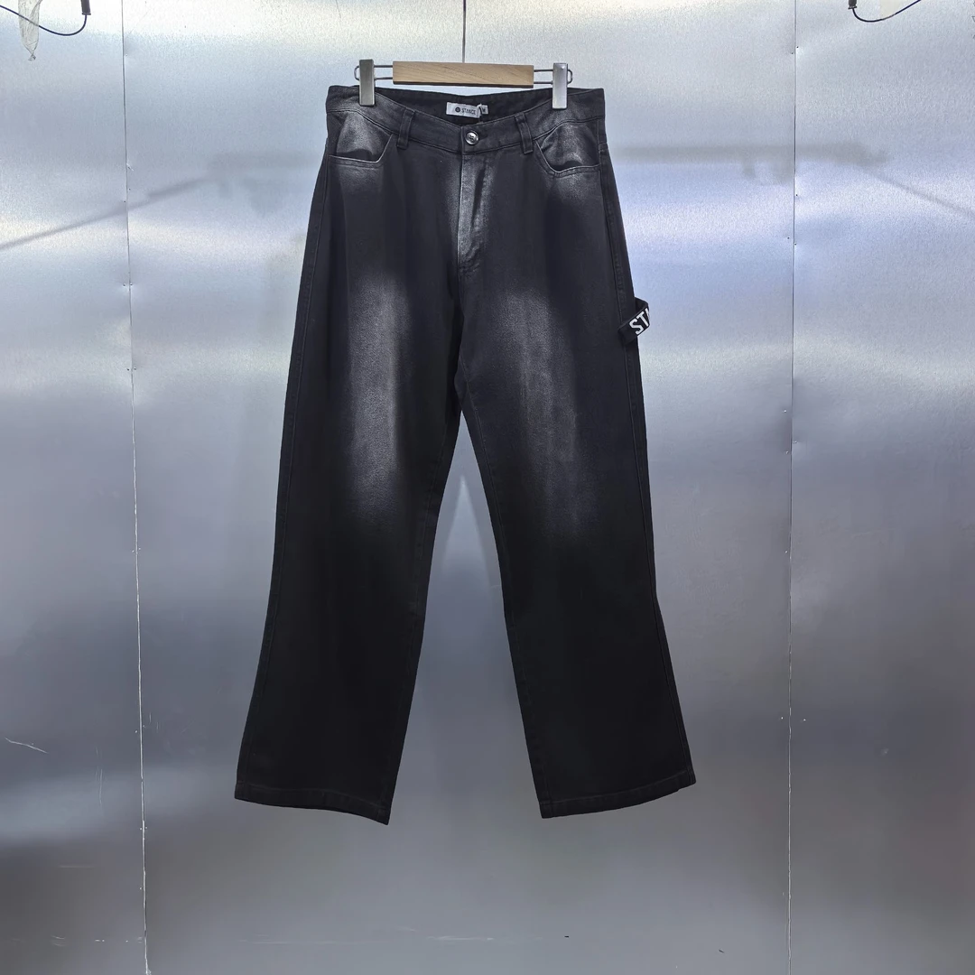 Y06-TC24002-STA直通宽松水洗百搭牛仔裤